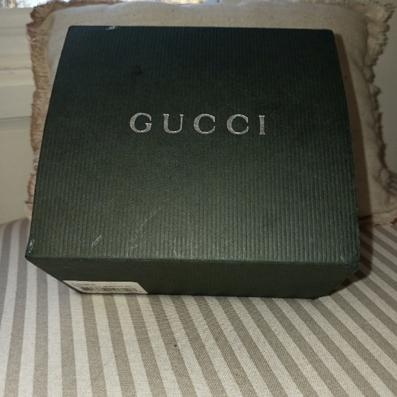 Vintage GUCCI Mens Stainless Wrist Watch in Original Box with Purchace Receipt - Picture 7 of 16